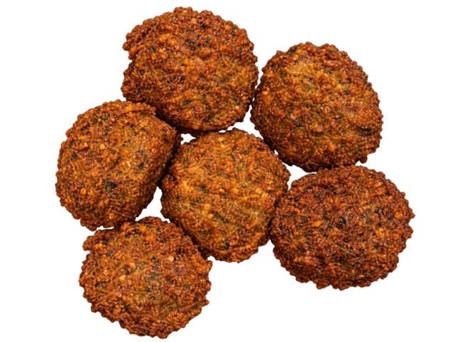 Crispy Golden Falafel Cluster – Maoz Boca Raton