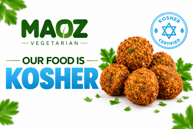 Maoz Vegetarian Kosher Falafel Poster v2